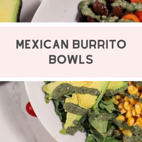 Mexican burrito bowls